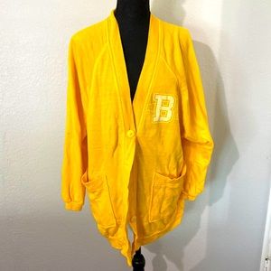 Vtg Cheerleading Cardigan